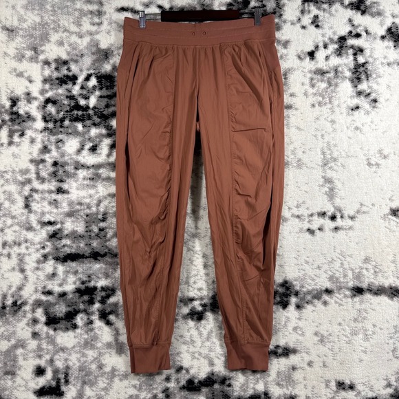 Lululemon Dance Studio Jogger Womens Size 12 Copper Gym Athleisure Training - Picture 1 of 14